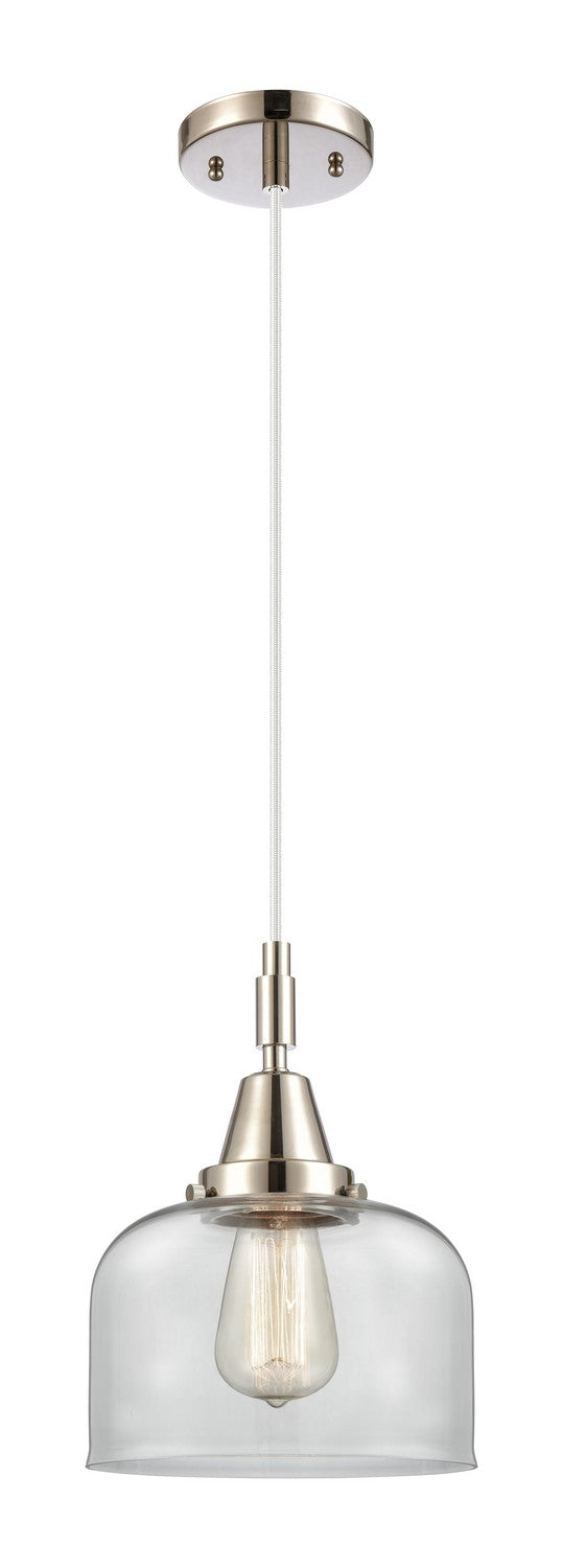 Innovations 447-1P-PN-G72 One Light Pendant, Polished Nickel
