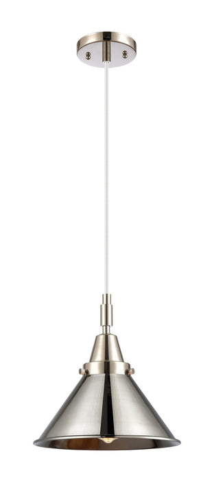 Innovations 447-1P-PN-M10-PN One Light Pendant, Polished Nickel