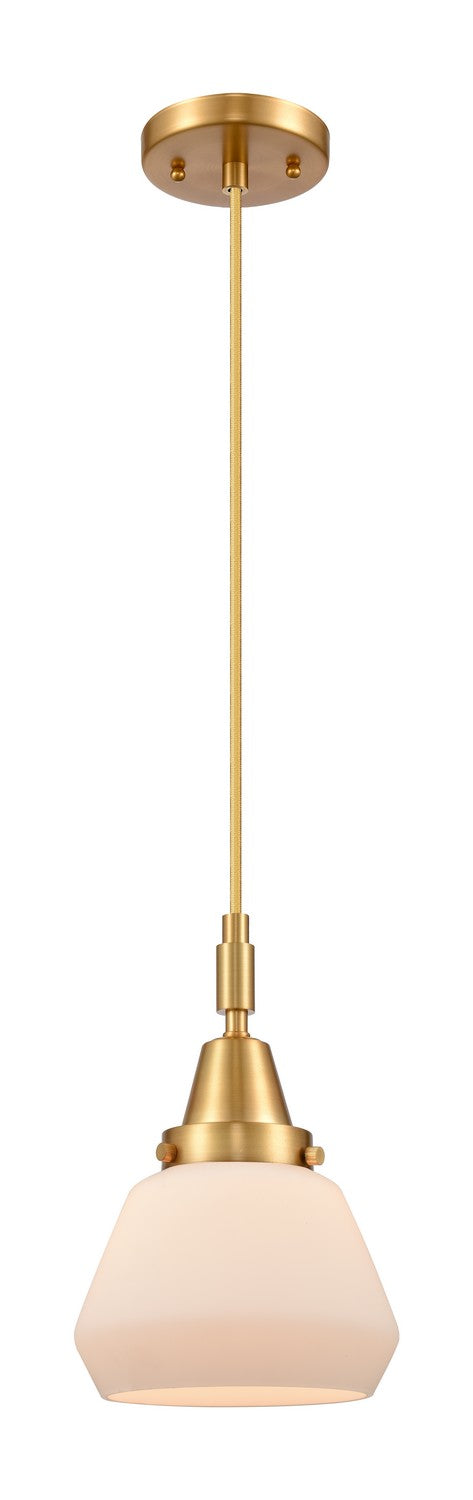Innovations 447-1P-SG-G171 One Light Pendant, Satin Gold