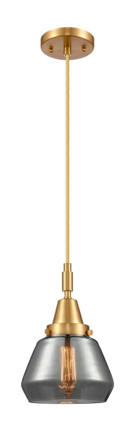 Innovations 447-1P-SG-G173 One Light Pendant, Satin Gold