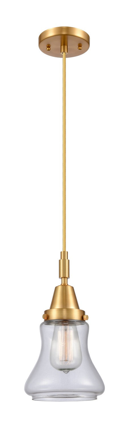 Innovations 447-1P-SG-G192 One Light Pendant, Satin Gold