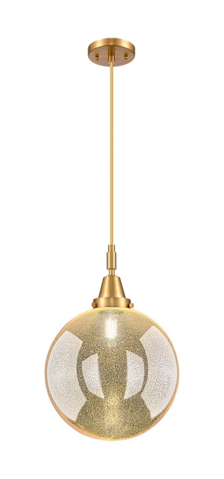 Innovations 447-1P-SG-G208-12 One Light Pendant, Satin Gold