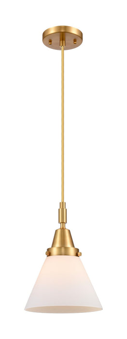Innovations 447-1P-SG-G41 One Light Pendant, Satin Gold