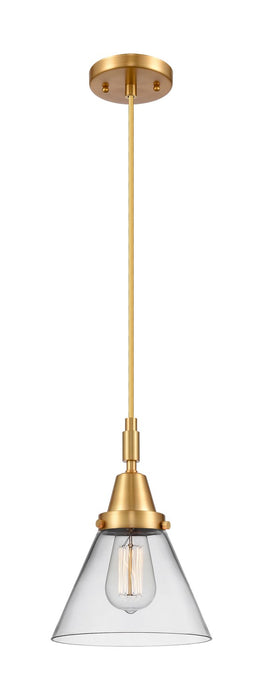 Innovations 447-1P-SG-G42 One Light Pendant, Satin Gold