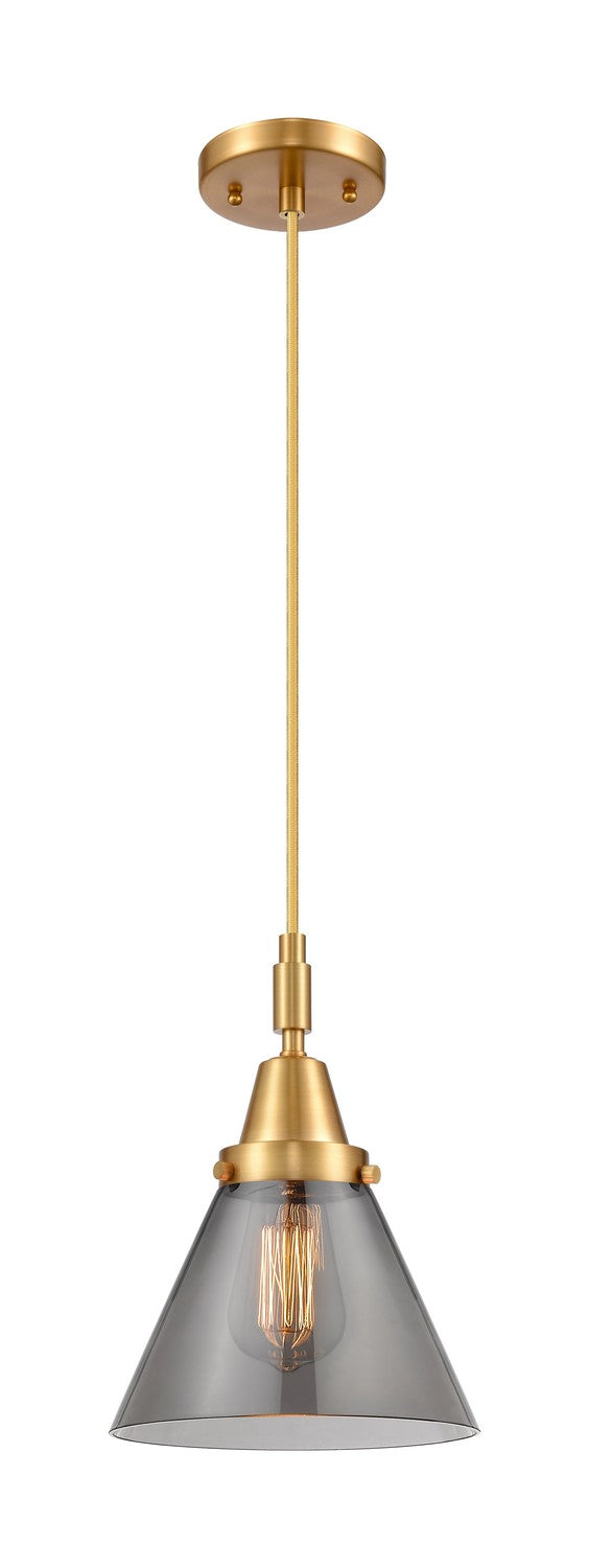 Innovations 447-1P-SG-G43 One Light Pendant, Satin Gold
