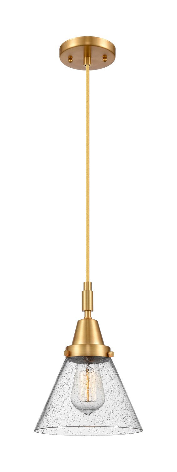 Innovations 447-1P-SG-G44 One Light Pendant, Satin Gold