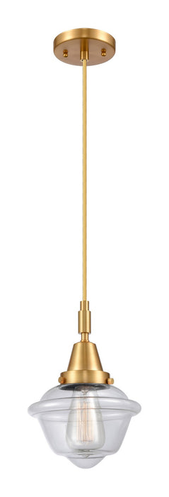 Innovations 447-1P-SG-G532 One Light Pendant, Satin Gold