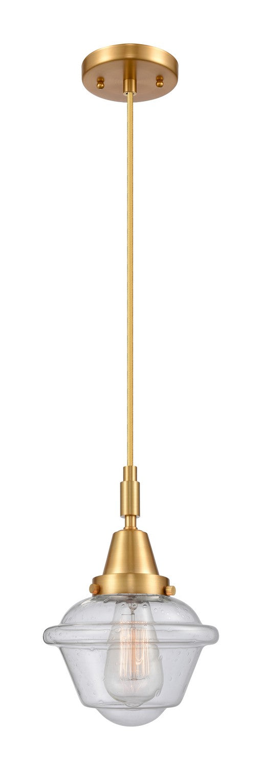 Innovations 447-1P-SG-G534 One Light Pendant, Satin Gold