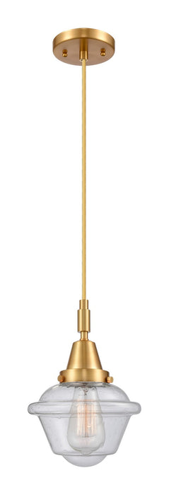 Innovations 447-1P-SG-G534 One Light Pendant, Satin Gold