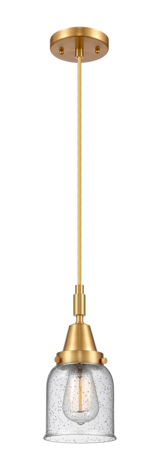 Innovations 447-1P-SG-G54 One Light Pendant, Satin Gold