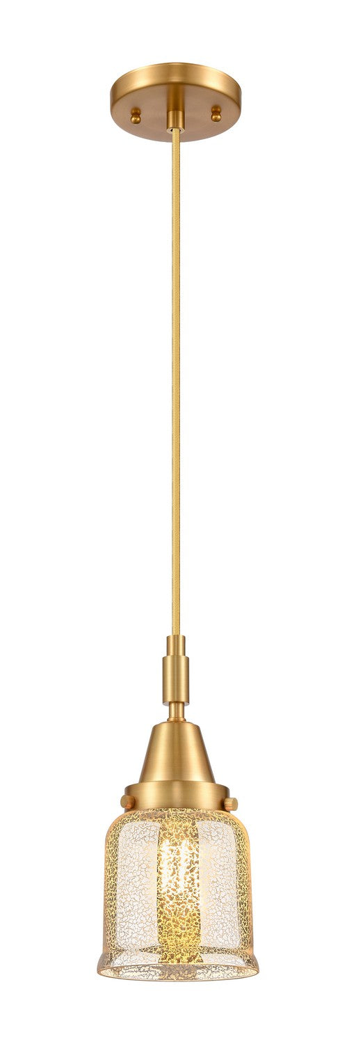 Innovations 447-1P-SG-G58 One Light Pendant, Satin Gold