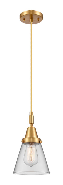 Innovations 447-1P-SG-G62 One Light Pendant, Satin Gold