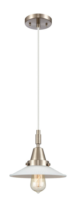 Innovations 447-1P-SN-G1 One Light Pendant, Brushed Satin Nickel