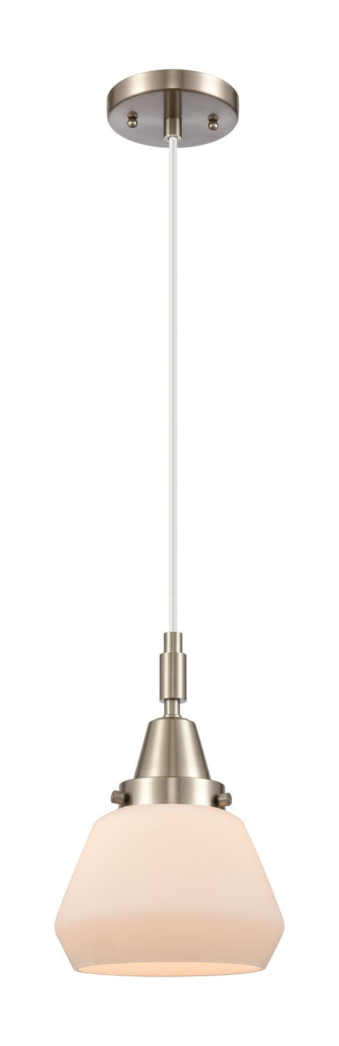 Innovations 447-1P-SN-G171 One Light Pendant, Brushed Satin Nickel