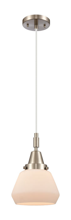 Innovations 447-1P-SN-G171 One Light Pendant, Brushed Satin Nickel