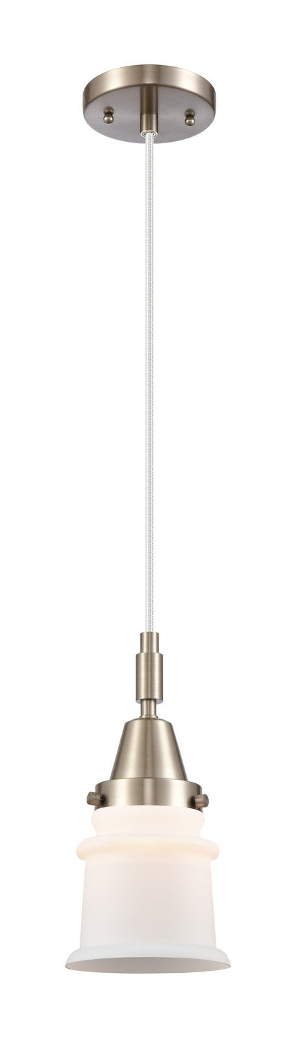 Innovations 447-1P-SN-G181S One Light Pendant, Brushed Satin Nickel