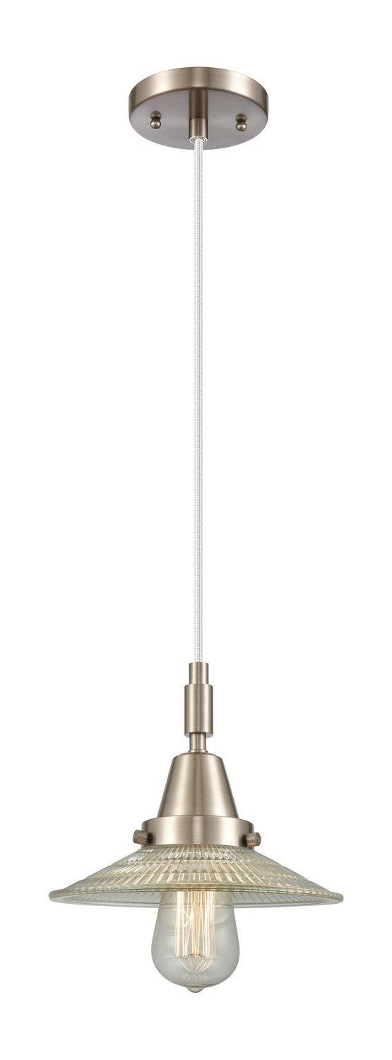 Innovations 447-1P-SN-G2 One Light Pendant, Brushed Satin Nickel