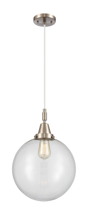 Innovations 447-1P-SN-G202-12 One Light Pendant, Brushed Satin Nickel