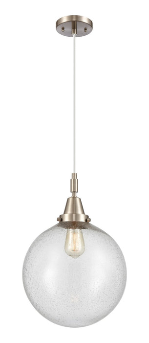 Innovations 447-1P-SN-G204-12 One Light Pendant, Brushed Satin Nickel
