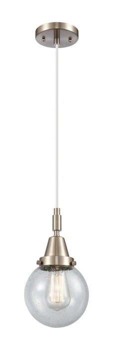 Innovations 447-1P-SN-G204-6 One Light Pendant, Brushed Satin Nickel