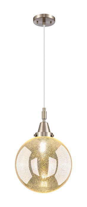 Innovations 447-1P-SN-G208-10 One Light Pendant, Brushed Satin Nickel