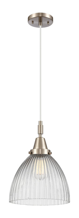 Innovations 447-1P-SN-G222 One Light Pendant, Brushed Satin Nickel