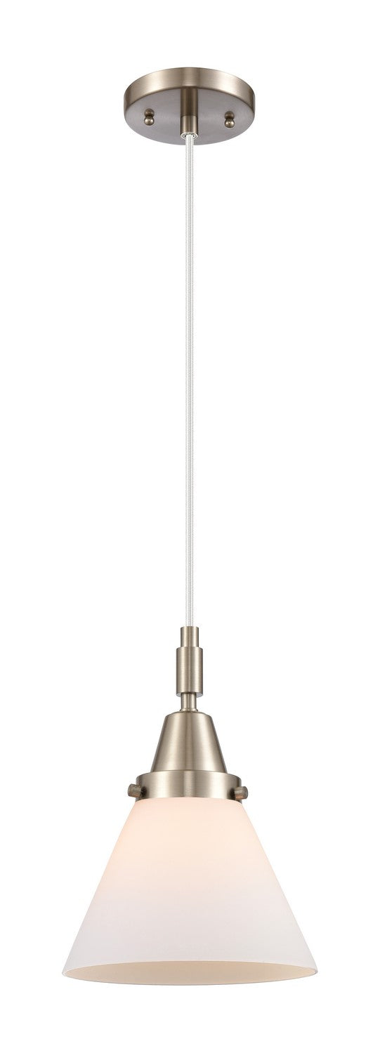 Innovations 447-1P-SN-G41 One Light Pendant, Brushed Satin Nickel