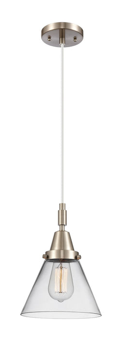 Innovations 447-1P-SN-G42 One Light Pendant, Brushed Satin Nickel