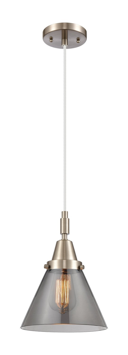 Innovations 447-1P-SN-G43 One Light Pendant, Brushed Satin Nickel