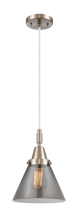 Innovations 447-1P-SN-G43 One Light Pendant, Brushed Satin Nickel