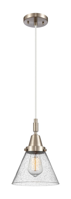 Innovations 447-1P-SN-G44 One Light Pendant, Brushed Satin Nickel