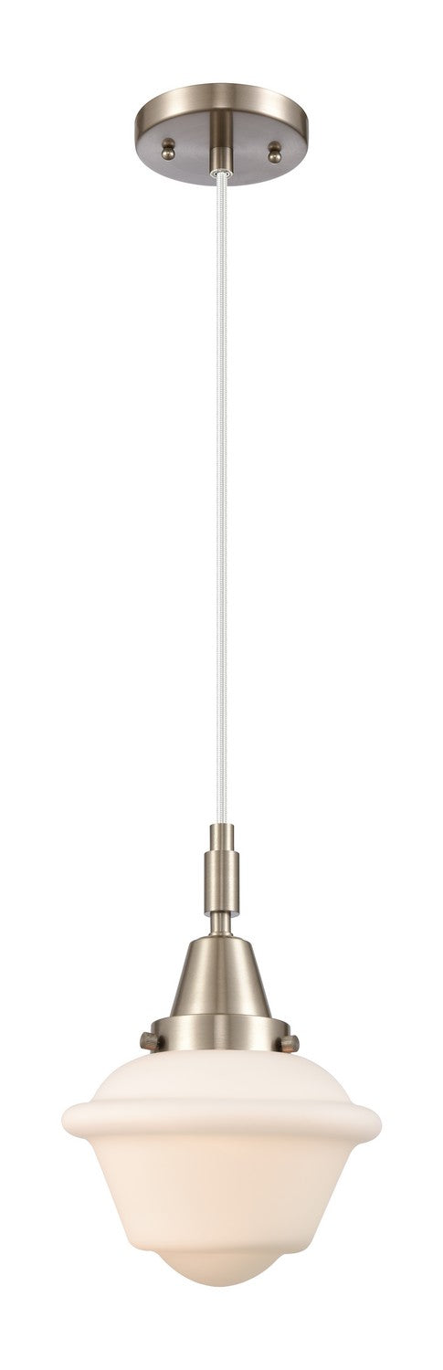 Innovations 447-1P-SN-G531 One Light Pendant, Brushed Satin Nickel