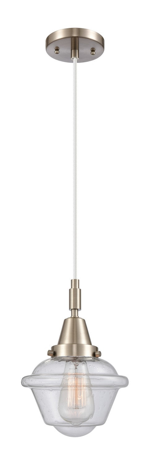 Innovations 447-1P-SN-G534 One Light Pendant, Brushed Satin Nickel