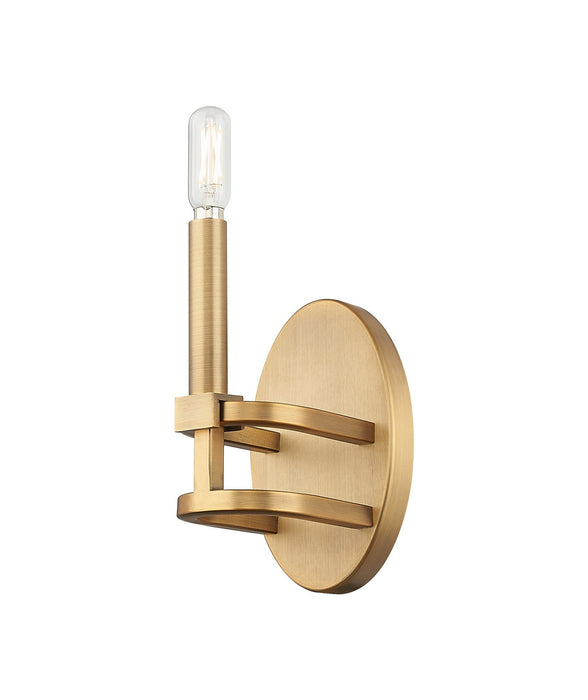 Innovations 449-1W-BB One Light Wall Sconce, Brushed Brass