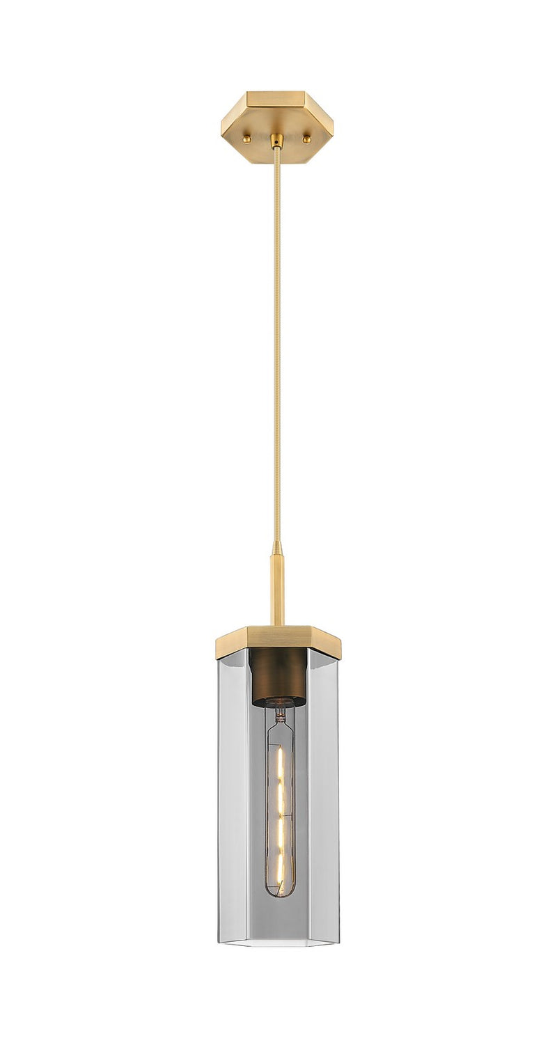 Innovations 463-1P-BB-G463-12SM One Light Pendant, Brushed Brass