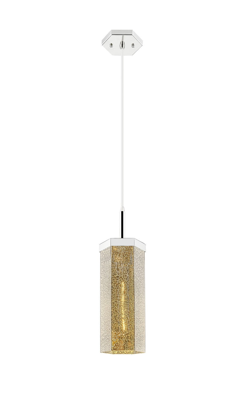 Innovations 463-1P-PN-G463-12ME One Light Pendant, Polished Nickel