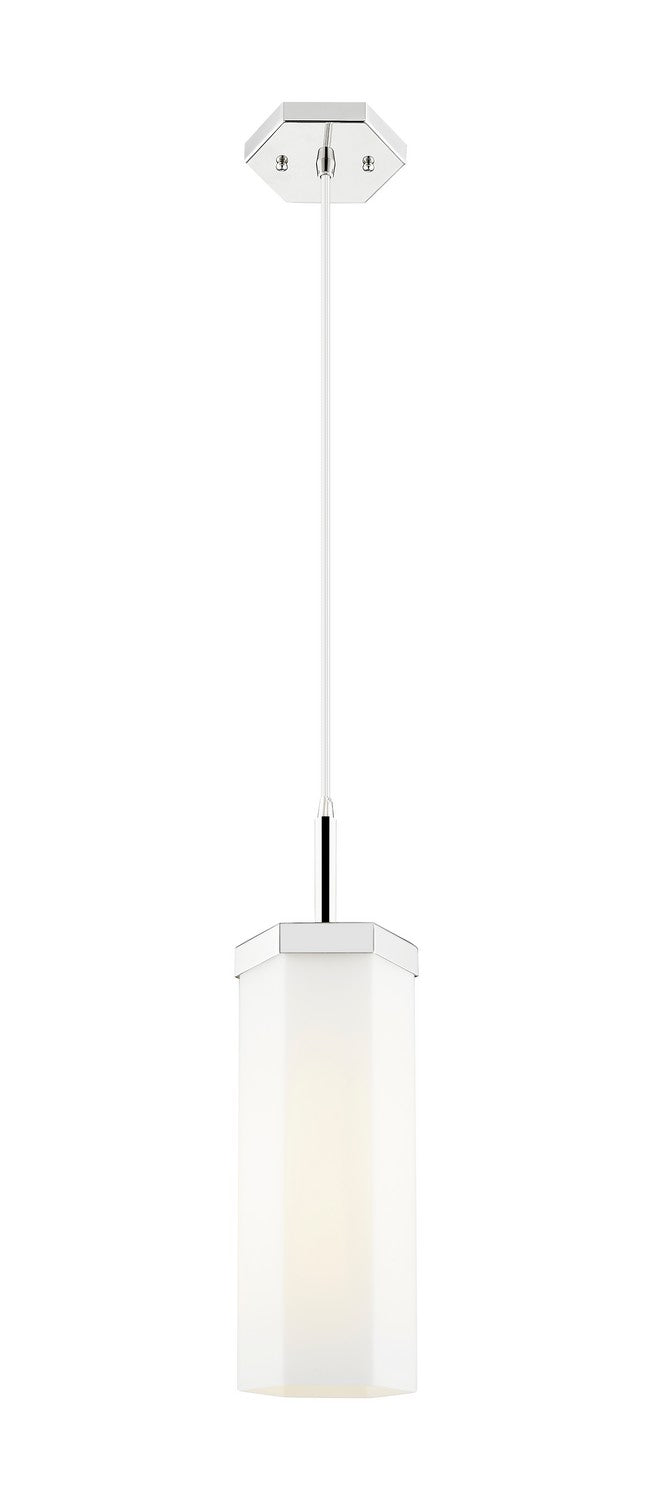 Innovations 463-1P-PN-G463-12WH One Light Pendant, Polished Nickel