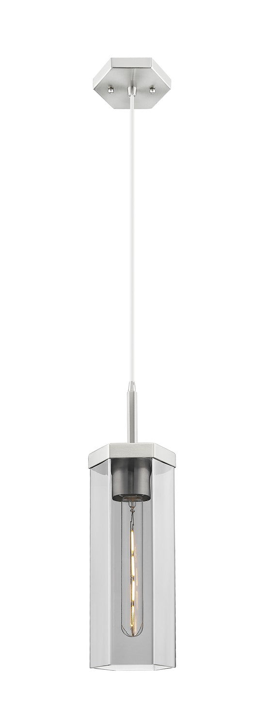 Innovations 463-1P-SN-G463-12SM One Light Pendant, Satin Nickel