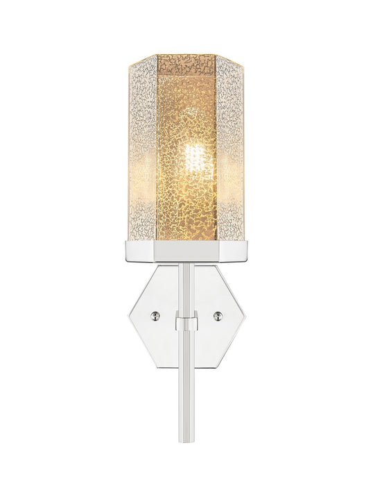 Innovations 463-1W-PN-G463-8ME One Light Wall Sconce, Polished Nickel