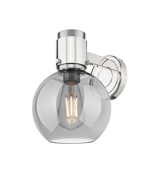 Innovations 464-1W-PN-G464B-7SM One Light Wall Sconce, Polished Nickel