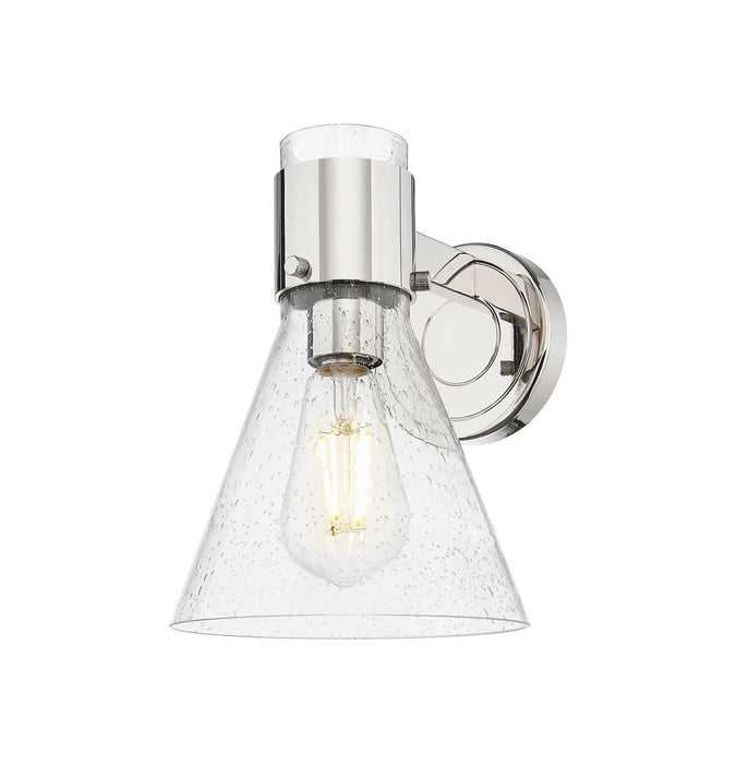 Innovations 464-1W-PN-G464C-7SDY One Light Wall Sconce, Polished Nickel