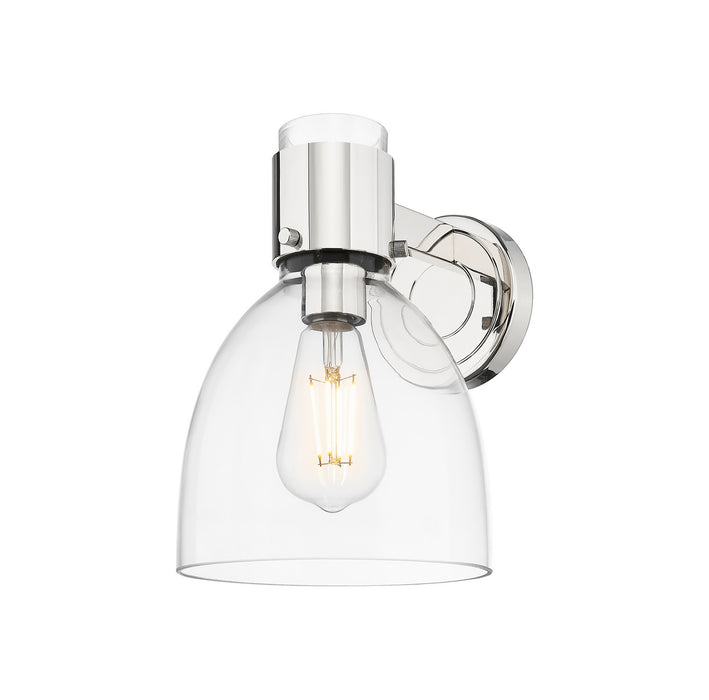 Innovations 464-1W-PN-G464D-7CL One Light Wall Sconce, Polished Nickel