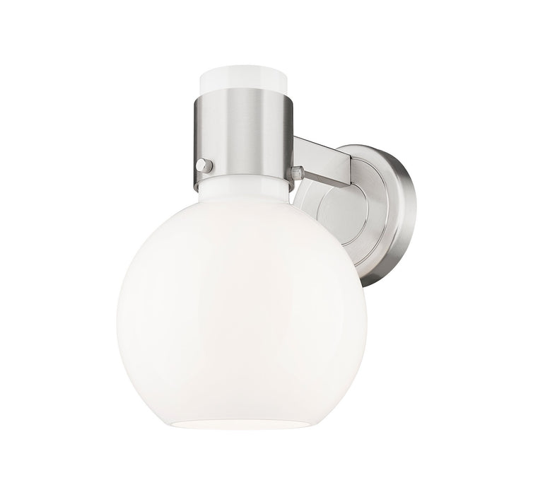 Innovations 464-1W-SN-G464B-7GW One Light Wall Sconce, Brushed Satin Nickel