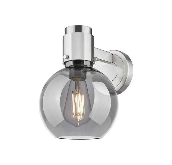 Innovations 464-1W-SN-G464B-7SM One Light Wall Sconce, Brushed Satin Nickel
