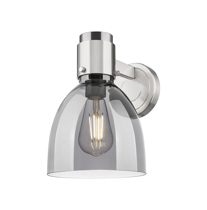 Innovations 464-1W-SN-G464D-7SM One Light Wall Sconce, Satin Nickel