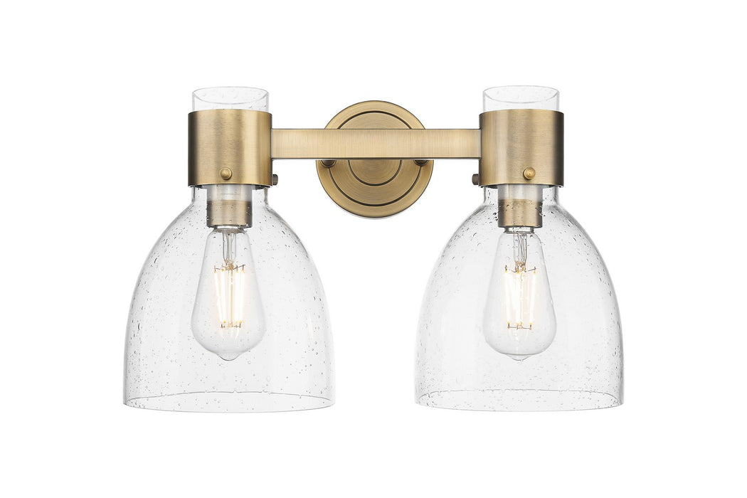 Innovations 464-2W-BB-G464D-7SDY Two Light Bath Vanity, Brushed Brass