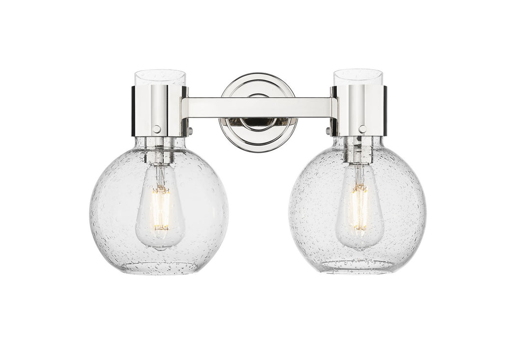 Innovations 464-2W-PN-G464B-7SDY Two Light Bath Vanity, Polished Nickel