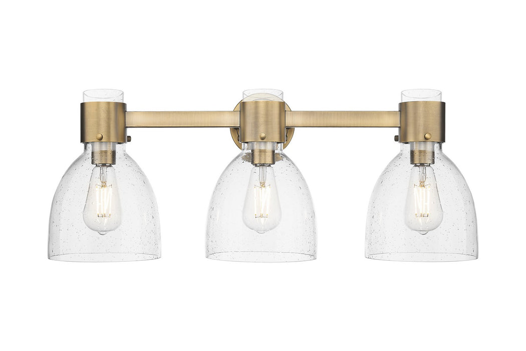 Innovations 464-3W-BB-G464D-7SDY Three Light Bath Vanity, Brushed Brass