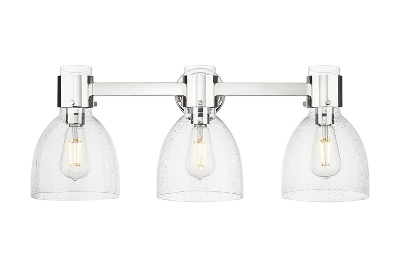 Innovations 464-3W-PN-G464D-7SDY Three Light Bath Vanity, Polished Nickel