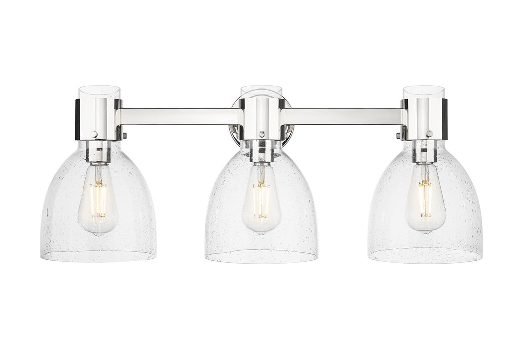Innovations 464-3W-PN-G464D-7SDY Three Light Bath Vanity, Polished Nickel